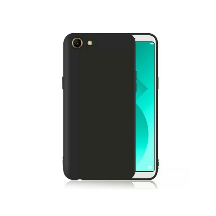 Case OPPO A83 Ultraslim Matte softcase Black Dove slim matte Oppo a83 - Hitam Berkualitas