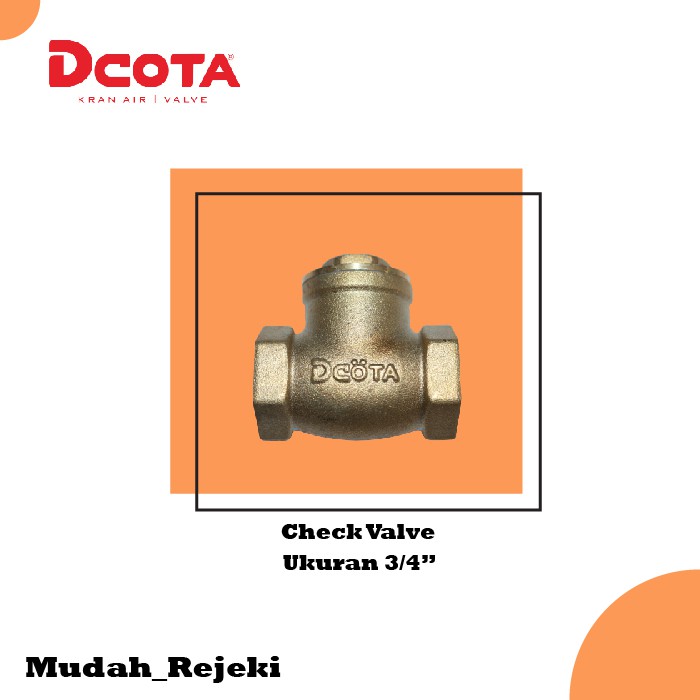 Check Valve Ukuran 3/4 (dcota)