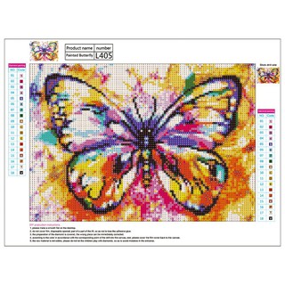 Yichilan Lukisan Sulaman Berlian 5D Jahitan Bersilang 