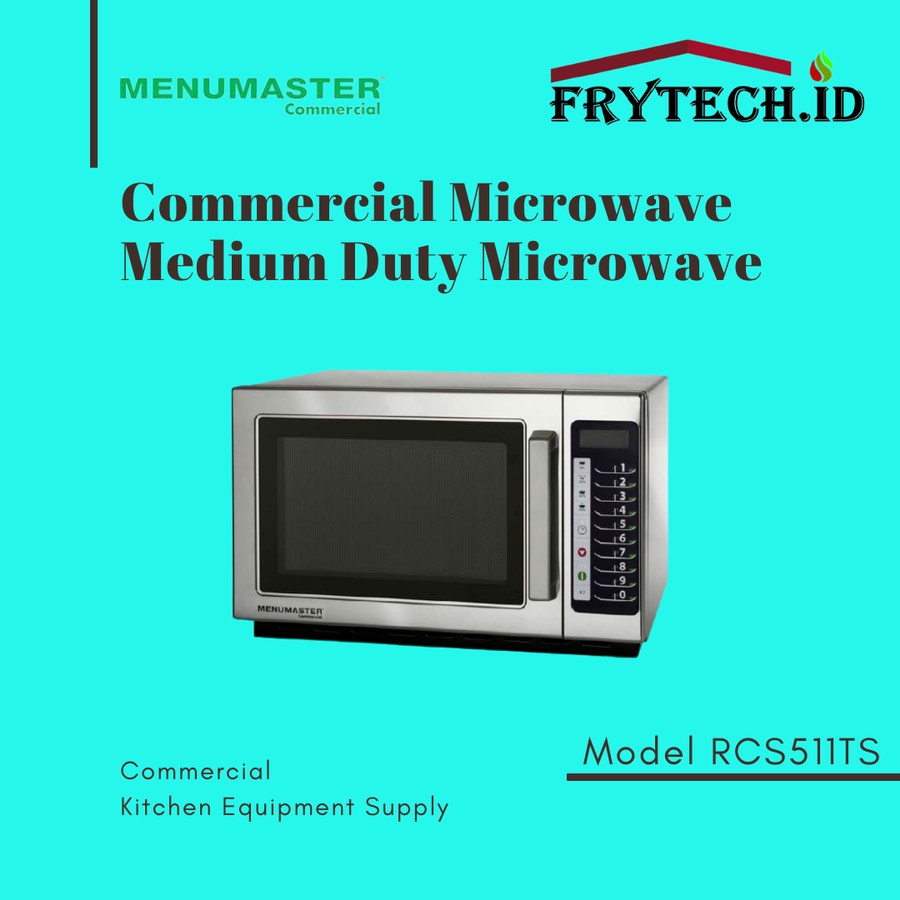 MICROWAVE OVEN, MENUMASTER RCS511TS