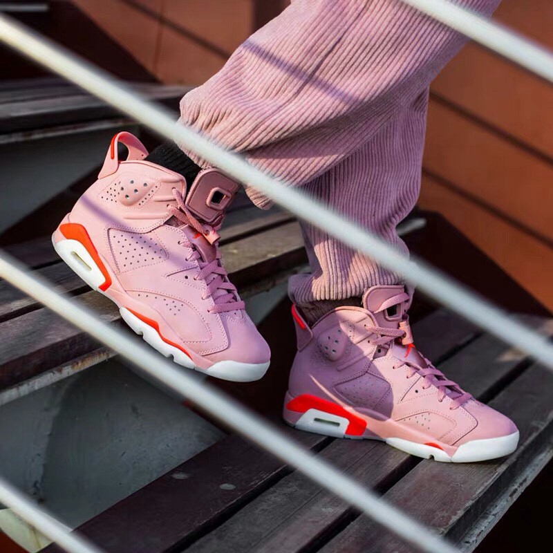 aj 6 pink