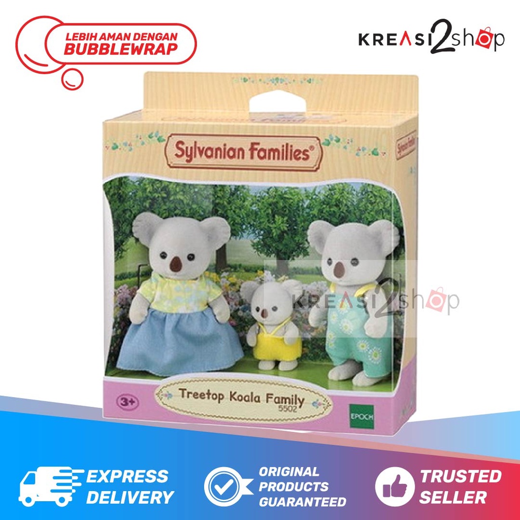 Sylvanian Families Treetop Koala Family