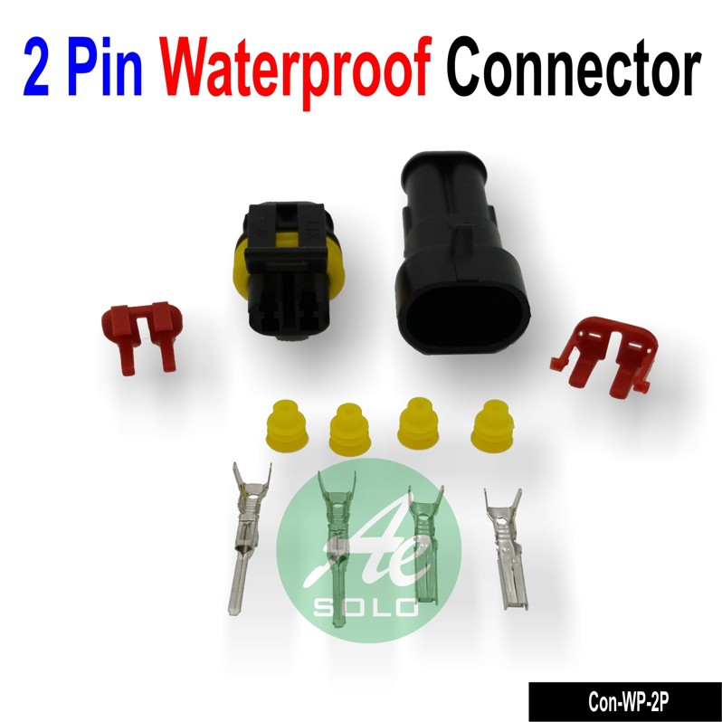 Waterproof Connector Konektor Kabel Tahan Air 2 Pin Terminal Wire