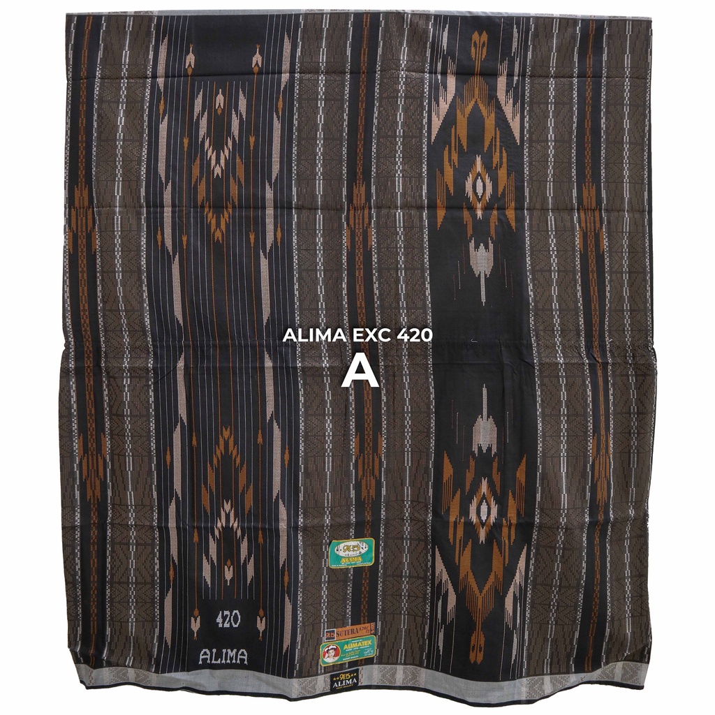 Sarung ALIMA Exclusive Ekslusif Full Sutera Sutra 420