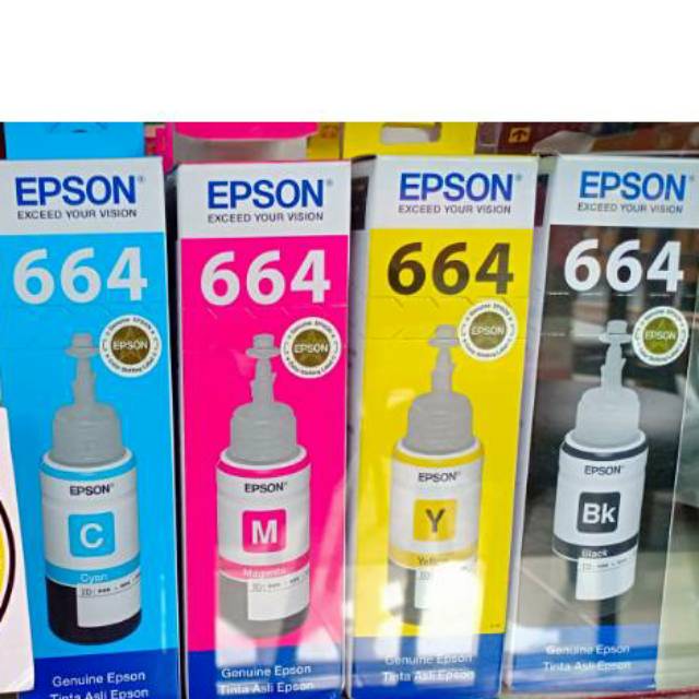 Tinta EPSON 664 ORIGINAL ASLI