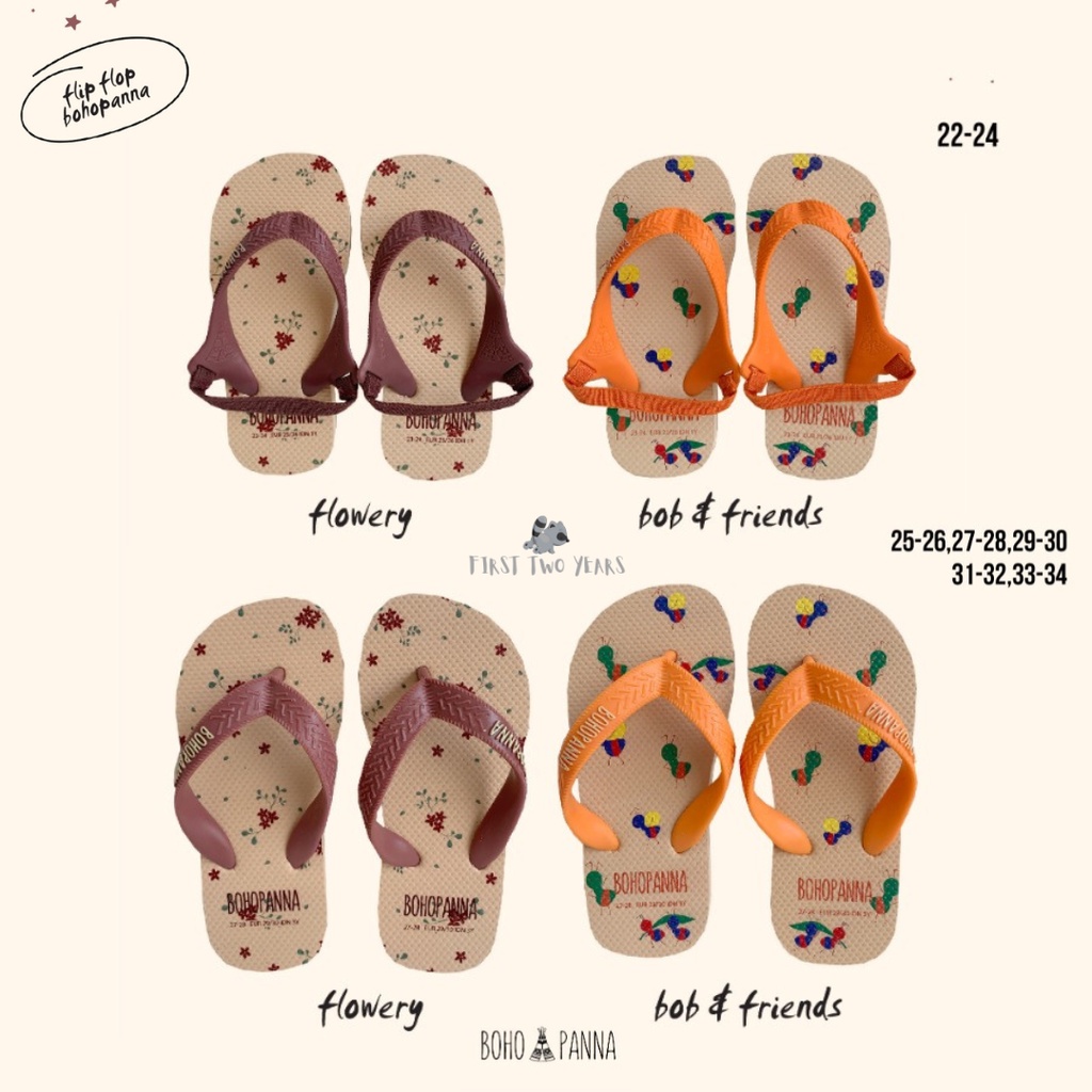 Bohopanna - FLIP FLOP BP SANDAL ANAK UNISEX