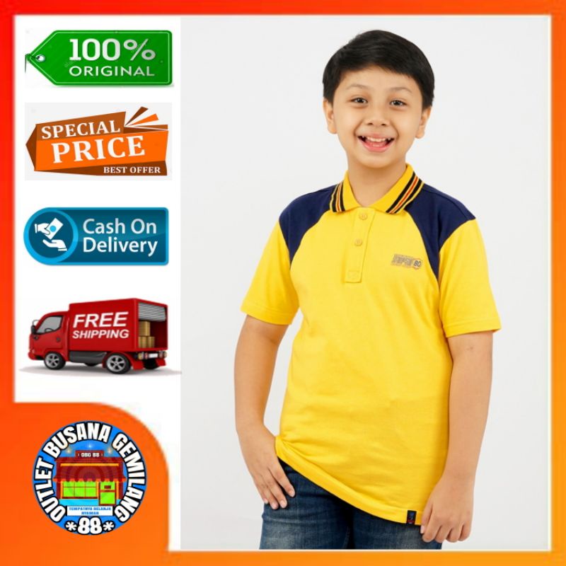 Cressida original Kaos polo anak laki laki Kaos kerah anak laki laki Polo shirt anak laki laki CRESS