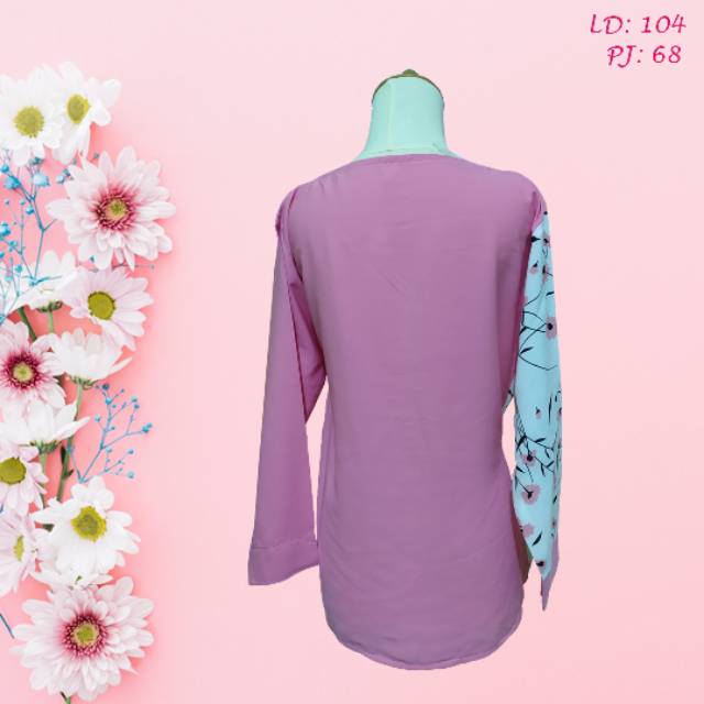 Blouse Monalisa / Monalisa Combi / Blouse Wanita