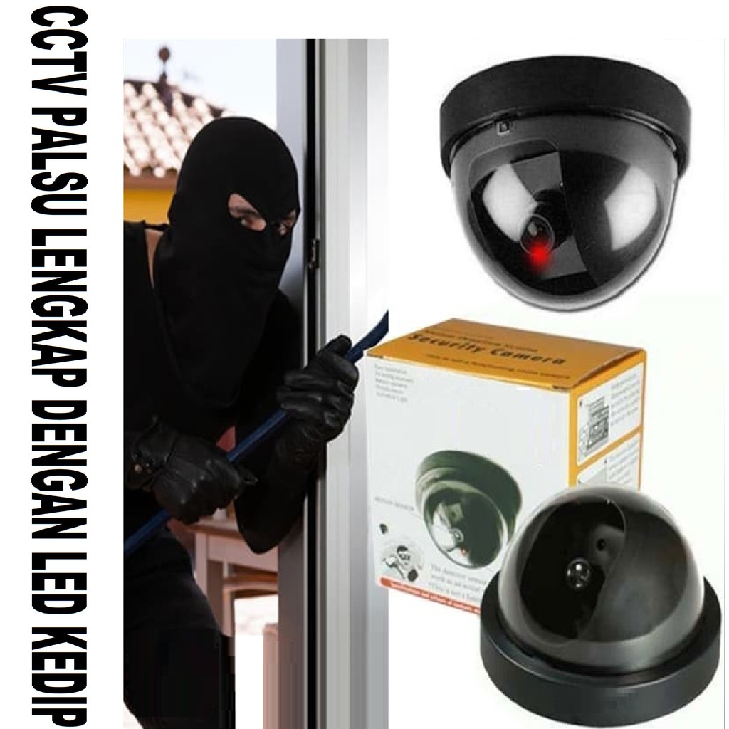 Camera CCTV Dummy Fake Camera Security Atau Kamera Cctv Palsu Tiruan / Cctv fake Kamera Murah