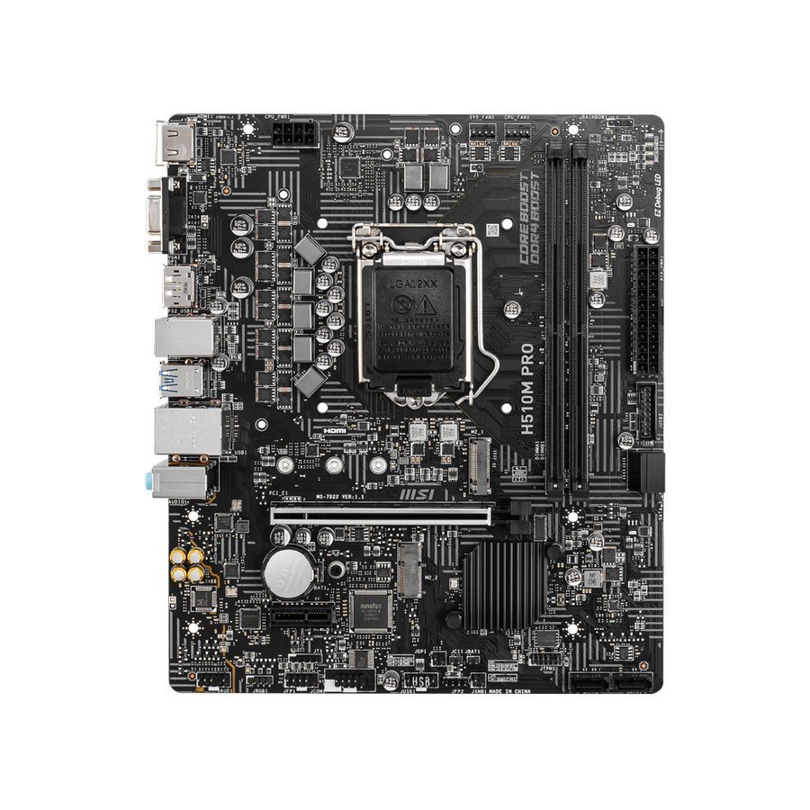 MSI H510M PRO (Intel LGA 1200, Gen 11, Gen 10)