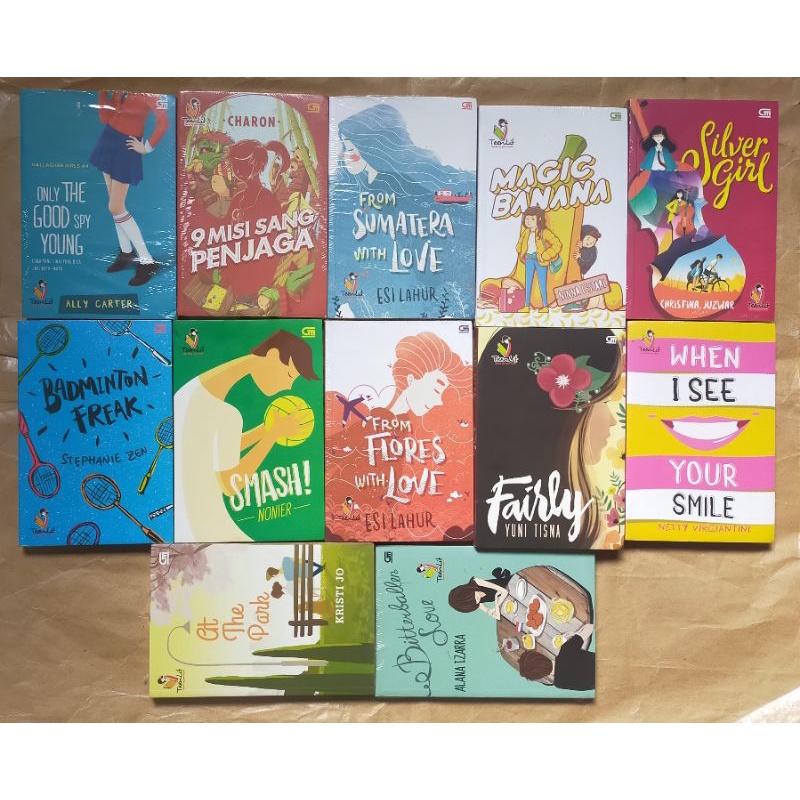 NOVEL ORIGINAL TEENLIT FROM SUMATRA WITH LOVE BITTERBALLEN LOVE 9 MISI SANG PENJAGA BADMINTON FREAK 