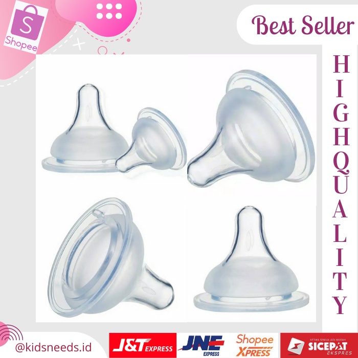 Dot Pigeon Wide Neck Soft Touch Plus NP108 Untuk Botol Pigeon