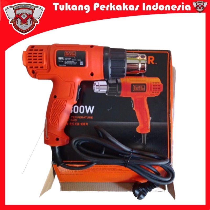 Kodenki mesin pemanas 1500 watt heat gun hot gun air heatgun hotgun Stanley black decker