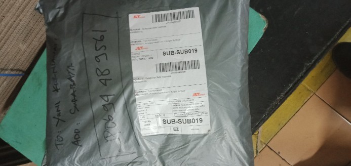 Blouse Batik Wanita Motif Kawung Biru