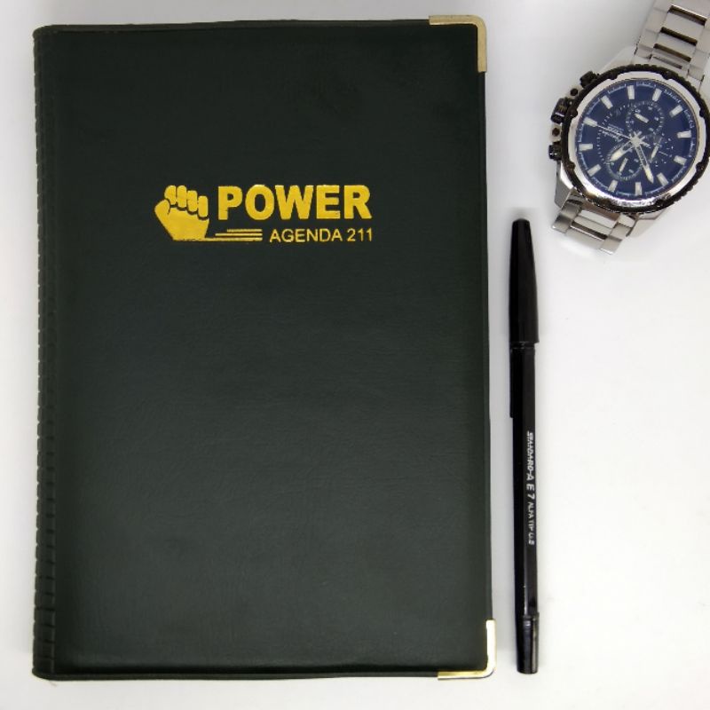 

Buku Agenda Kulit POWER 211 Hijau TEBAL