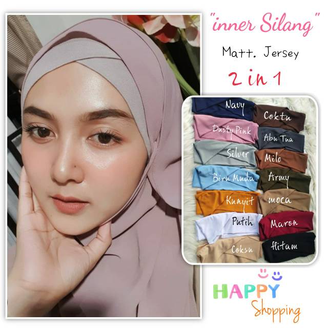 PROMO..!!Ciput Melody inner silang two in one/inner silang/ Silang Razha Anti Sakit