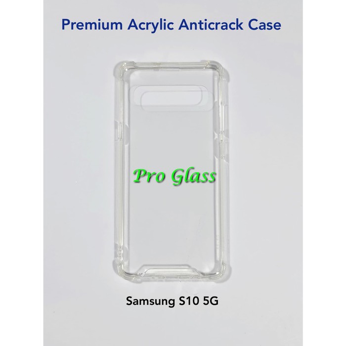 Samsung S10 5G Anticrack / Anti Crack / ACRYLIC Case Premium Quality