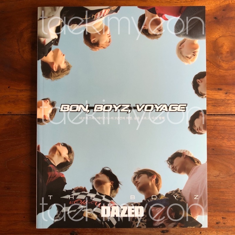 The Boyz DAZED Magazine(group version)
