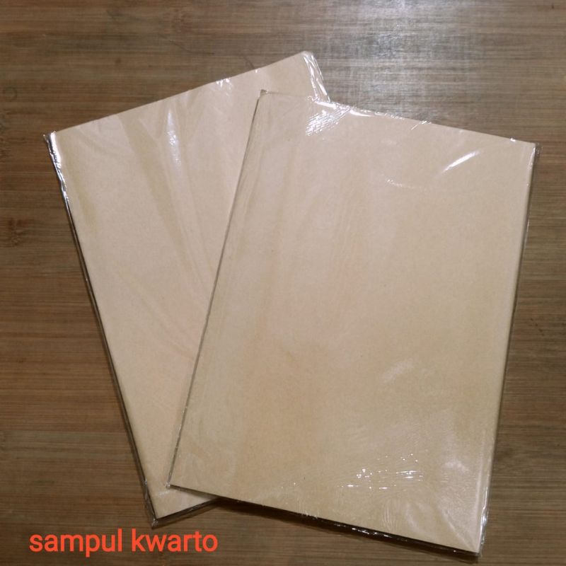 

Sampul Buku Coklat Kwarto Boxy