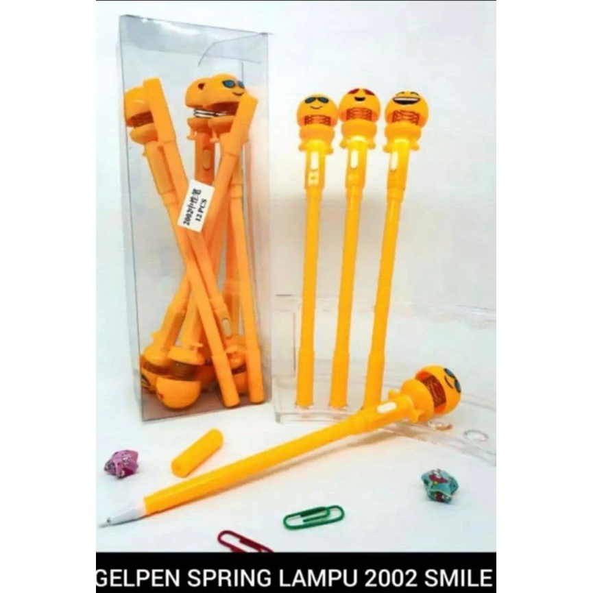 

GEL PEN SPRING EMOJI SMILE BERKUALITAS