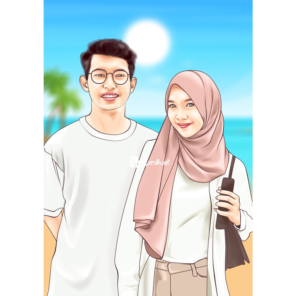 Jual Karikatur COUPLE | Shopee Indonesia