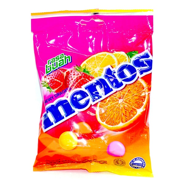 

MENTOS FRUIT BAG 121.5 FE