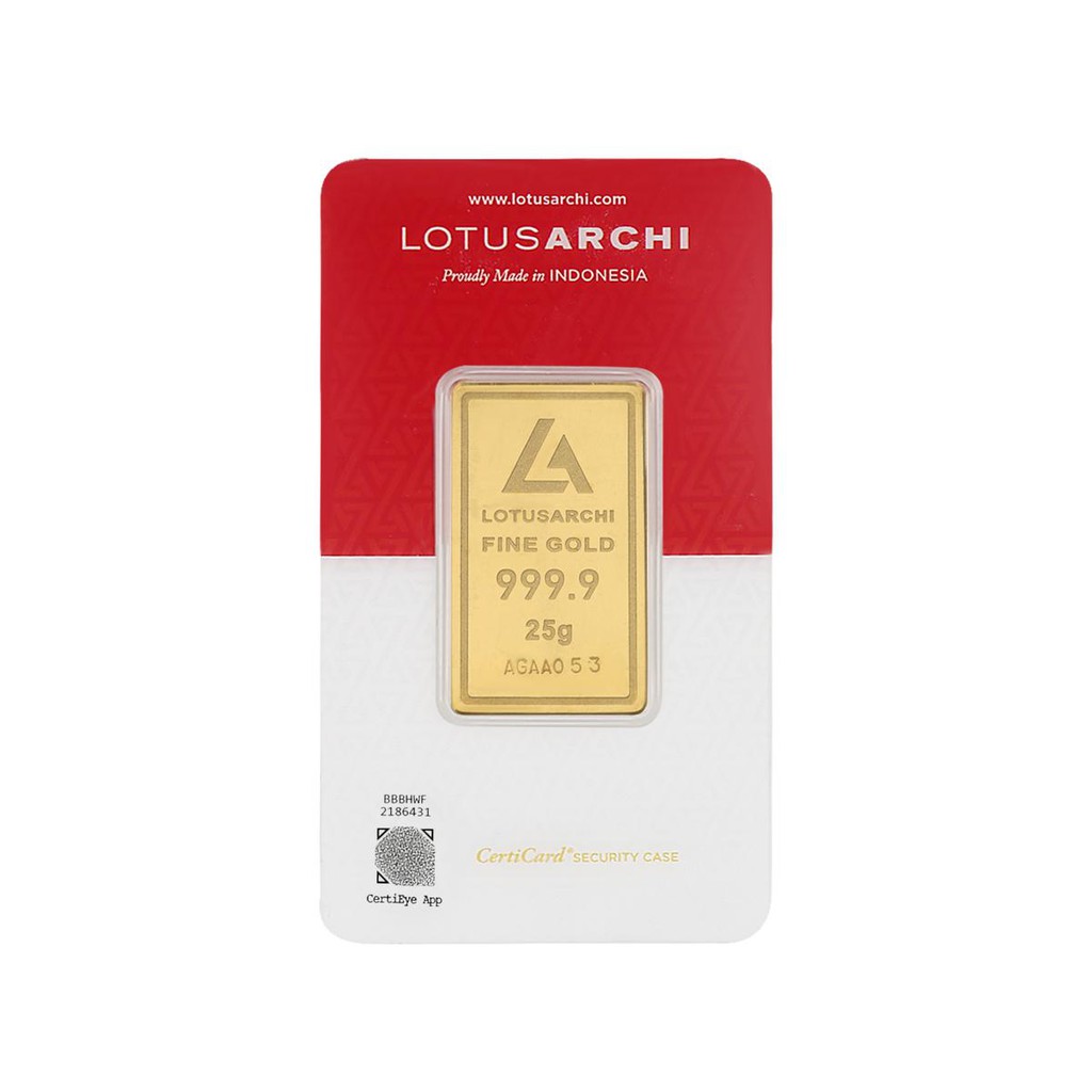 

Galeri 24 - Logam Mulia 25 gr Lotus Archi