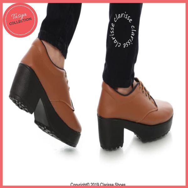 SEPATU BOOTS HEELS WANITA GIBSON REALPICT