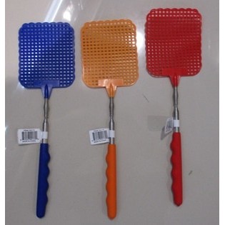 FLY SWATTER Pemukul/Tepokan/Raket Lalat Serangga Panjang 1m Stainless