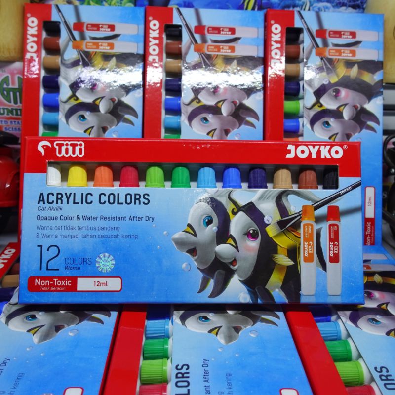 

ACRYLIC JOYKO 12COLOUR