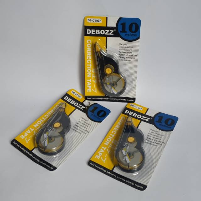 

Tipe-ex Kertas/Correction Tape Debozz DB-CT 007