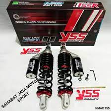 SHOCKBREAKER YSS G PLUS SMOOTH BLACK SERIES 335 MM NMAX 155 OLD - ORIGINAL YSS MADE IN THAILAND