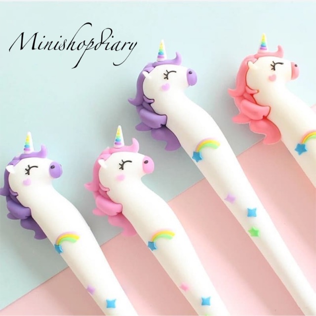 

Pulpen gel unicorn
