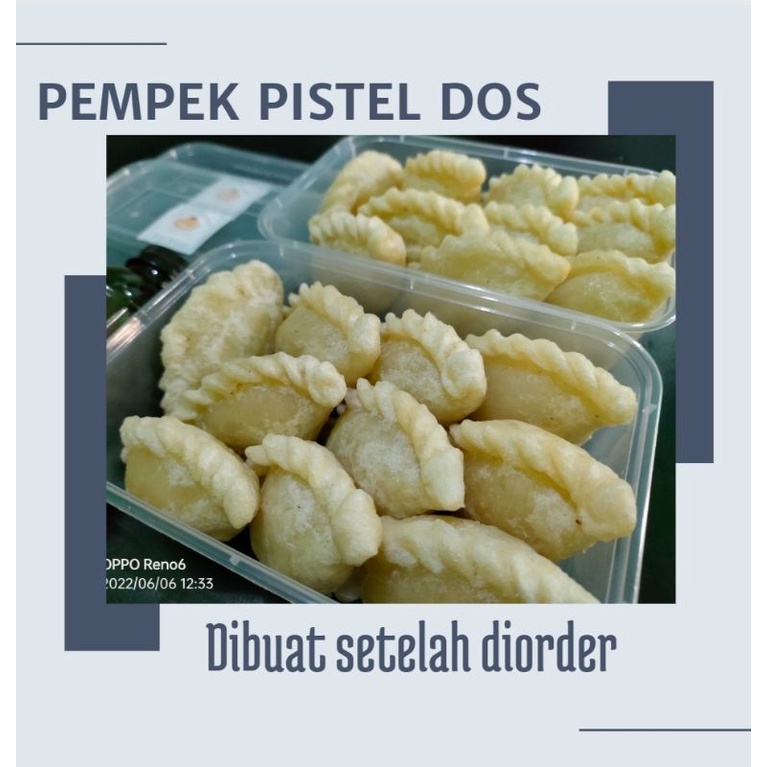 

10pcs PEMPEK KATES / PEMPEK DOS PISTEL / PEMPEK PALEMBANG / PEMPEK PISTEL KW