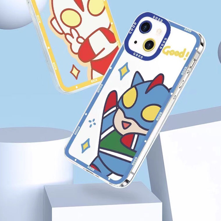 Soft Case Silikon TPU Transparan Desain Superman Untuk Iphone 13 Pro Max 1211 XS XR X 8 7 6 Plus