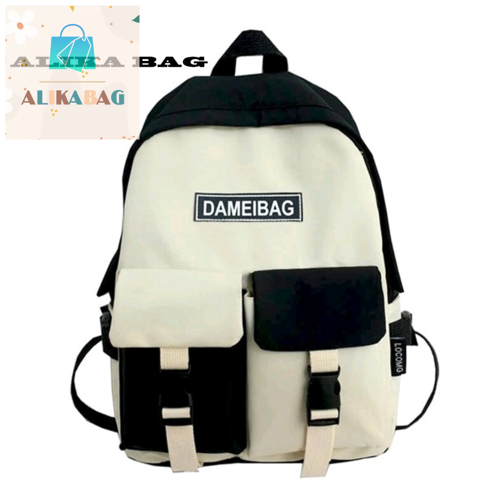 ALIKA BAG - Tas Ransel Wanita Fashion Casual New Mixed Color