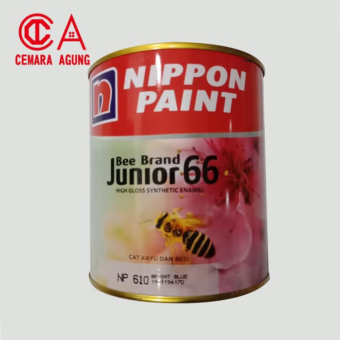 

Cat Minyak / Kayu / Besi Bee Brand Junior 66 NP610 (Bright Blue)