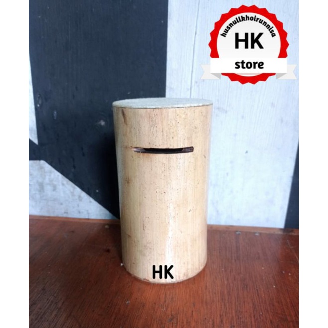 Jual Celengan unik dari bambu fhinising clear | Shopee Indonesia