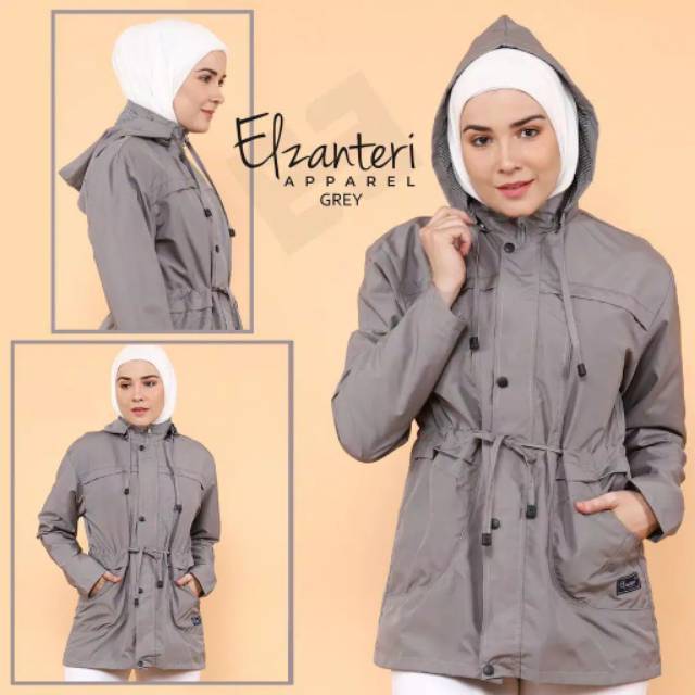 Barletta jaket parka wanita Elzanteri