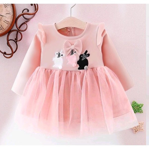 H KID DRESS USAGIH Baju gaun anak perempuan cewe pesta ultah ulang tahun kondangan pernikahan gereja