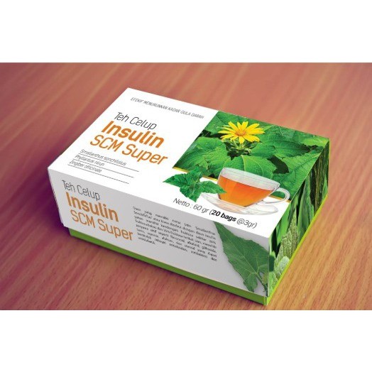 

Teh Celup Insulin Seduh Curah Scm super Asli Original