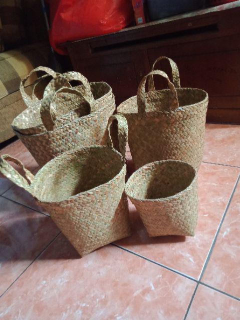 Set Bakul Purun, Hampers, Tas Belanja