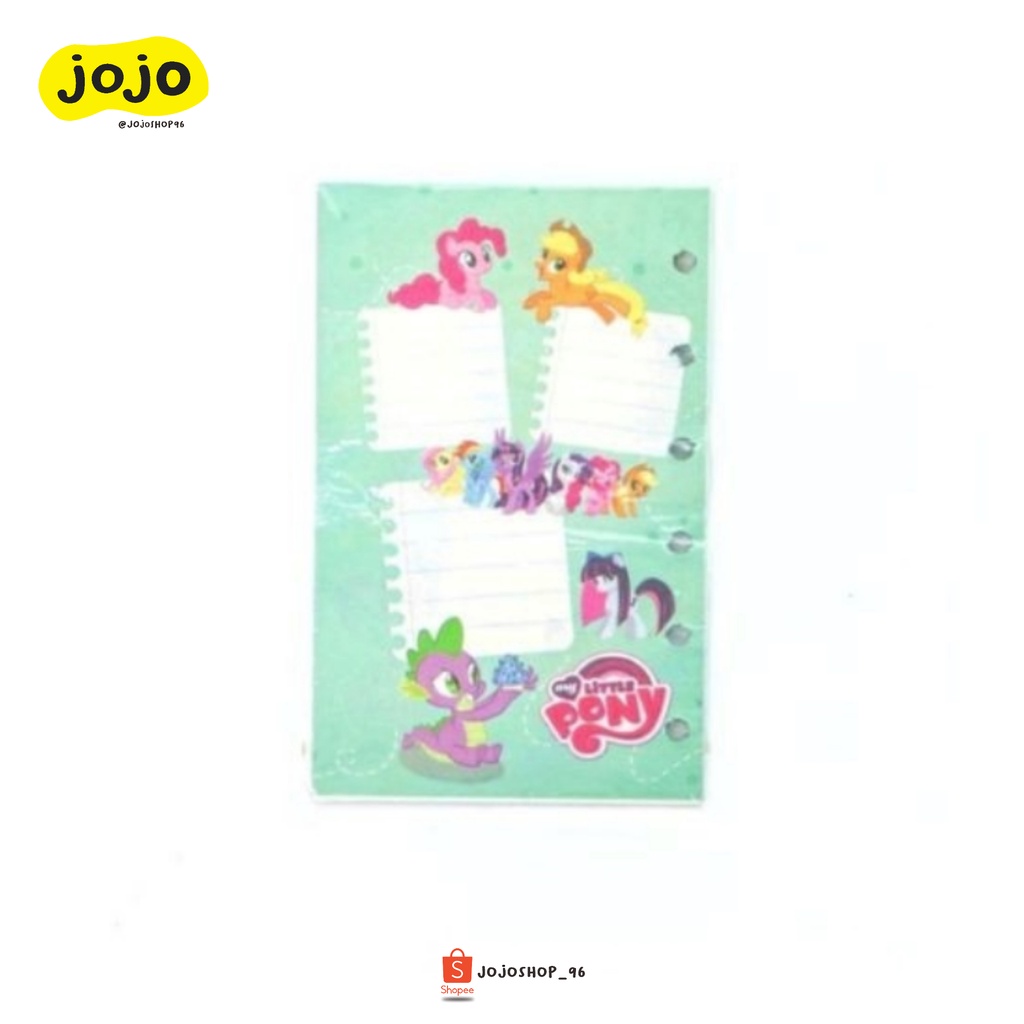

Loose Leaf Kertas Binder Diary Mini Orgi Fancy 17 Karakter (20lbr)