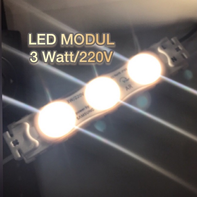 LED Modul 3 Mata Samsung 220V