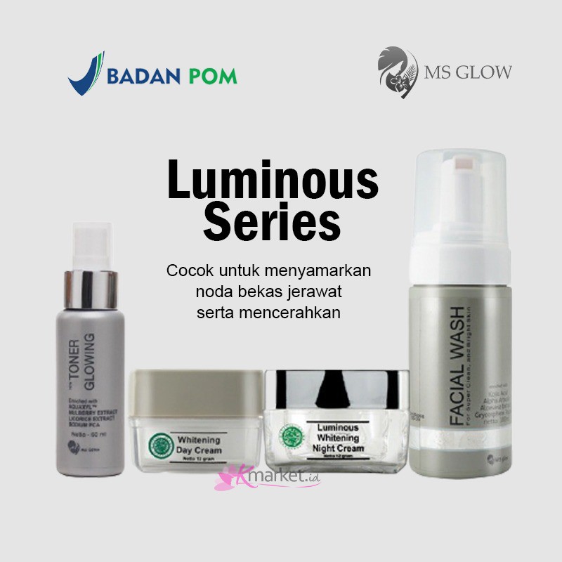 [BPOM] MS GLOW Paket Wajah