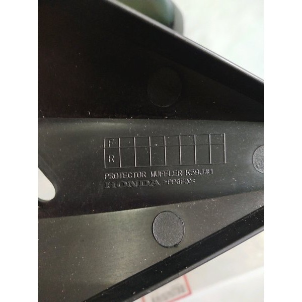 cover tameng pelindung / Tangeng kenalpot vario 125 150 new 2018 K59J K60R ORIQ