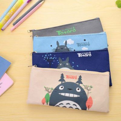 

korea alat tulis/totoro stationary/tempat pensil kain kanvas stp012