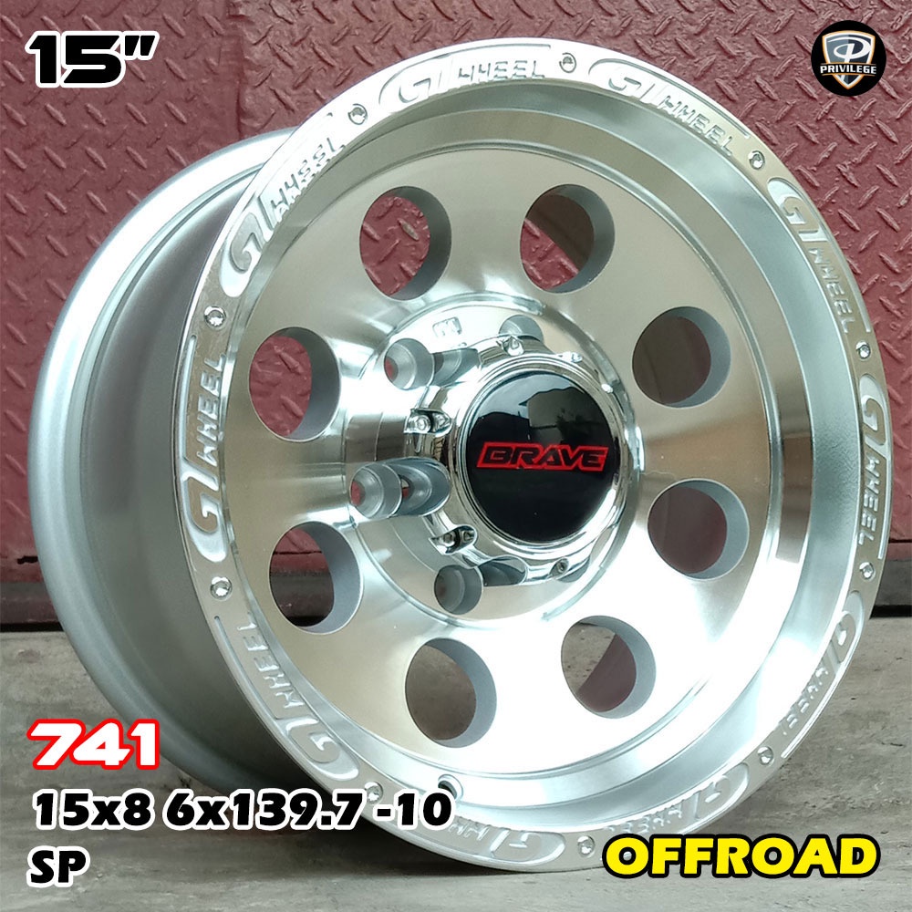 Velg Racing Ring 15 Mobil Thompson Pajero Fortuner Hardtop 741