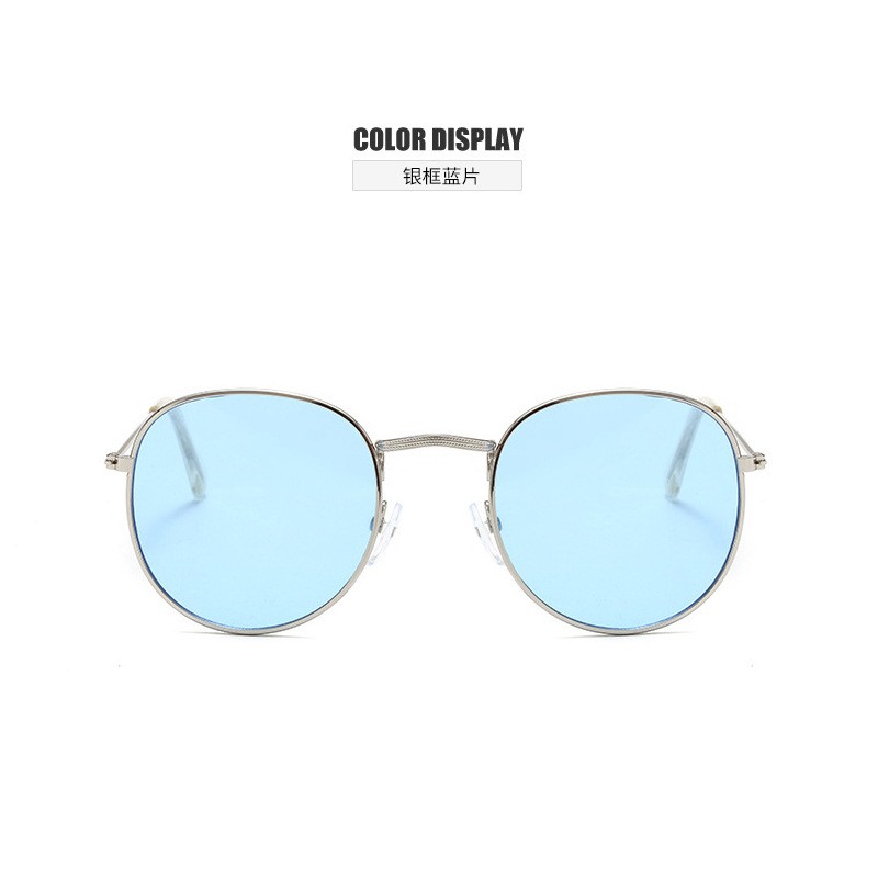 •OKEY BELI•KC346 KACAMATA FASHION UNISEX STYLE KOREA KACA MATA KEREN IMPORT KACA MATA MURAH cod-SILVER BLUE