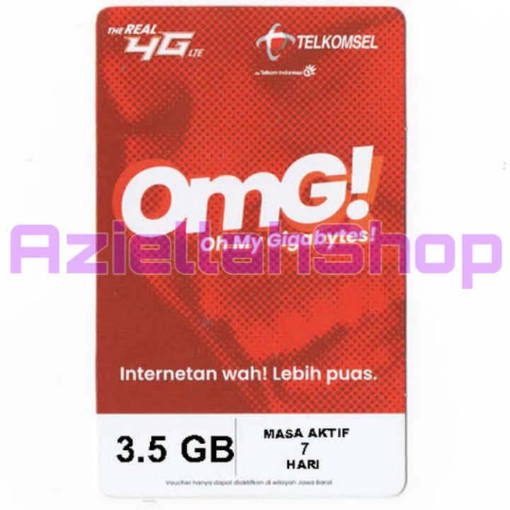 Telkomsel 3.5 GB 7hari